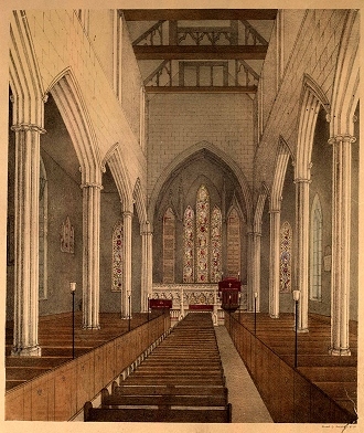 The Interior of the Church c.1851
